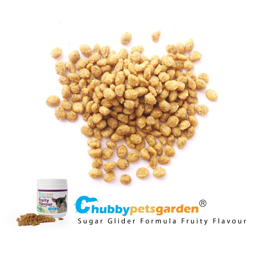 Chubbypetsgarden® Sugar Glider Formula Fruity Flavour 320g